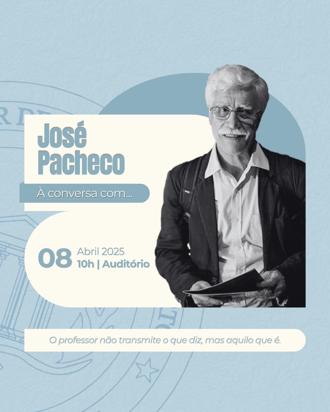 À conversa com José Pacheco